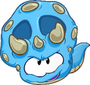 Blue Dino Puffle Handbook