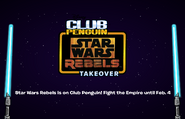 Club Penguin Loading Screen Star Wars Rebels Takeover