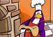 CPT 103 chef dough.png (245 KB) As seen in issue 103 of the Club Penguin Times, along with the Chef Hat