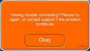 The connection error