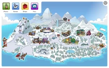 Map with Places button clicked