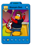 Stompin' Bob's new Player Card.