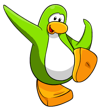 Lime Green, Club Penguin Wiki