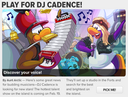 The feature story of issue 486 of the Club Penguin Times