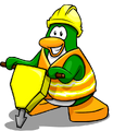 The Jackhammer as seen on a Penguins at Work page