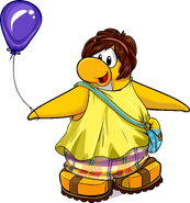 As seen in the September 2012 Penguin Style catalog, along with The Delight, Flower Messenger Bag, Yellow Summer Outfit, and Brown Sandals