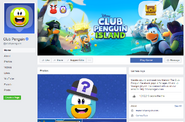 Club Penguin's new Official Facebook page