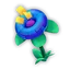 Collectible confetti flower