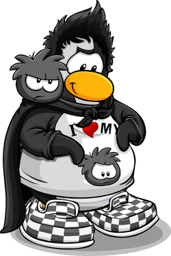 Black Checkered Shoes | Club Penguin Wiki | Fandom