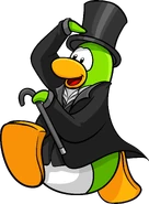 CPT 177 awards attendee.png (346 KB) As seen in issue 177 of the Club Penguin Times, along with the Tuxedo and Cane