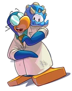 Gary junto a Darwin