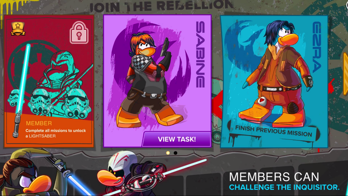 Star Wars Takeover, Club Penguin Wiki