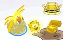 A Gold Puffle dig