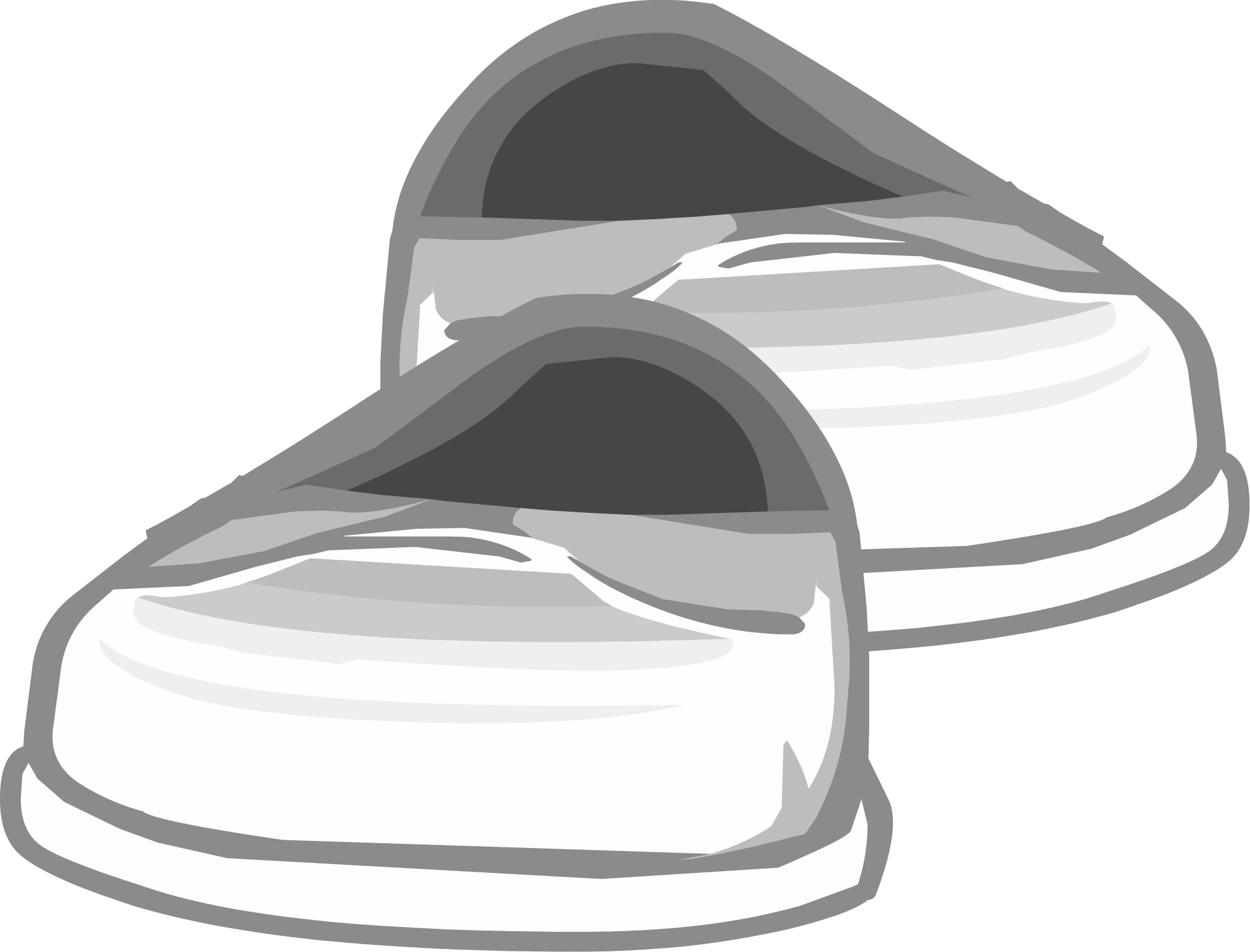 penguin white trainers