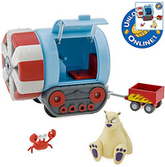 The toy of the Earthquake Driller including Herbert and Klutzy