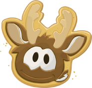 Reindeer Puffle Cookie