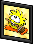 Yellow Puffle Picture sprite 003