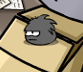 A black puffle replaced Keeper during April Fools' Party