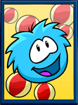 Blue Puffle Poster