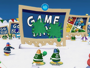 A mini-game in Club Penguin Game Day!