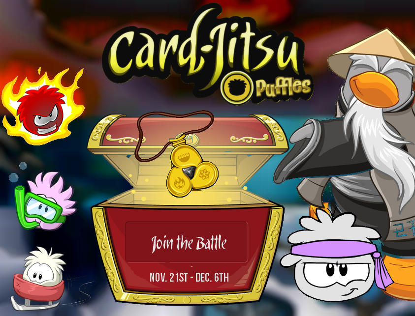 Club Penguin Card Jitsu Gameplay 