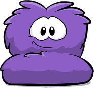 Sofá de Puffle Violeta7