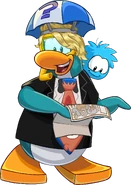 Tourdude holding a map of the Amazement Park