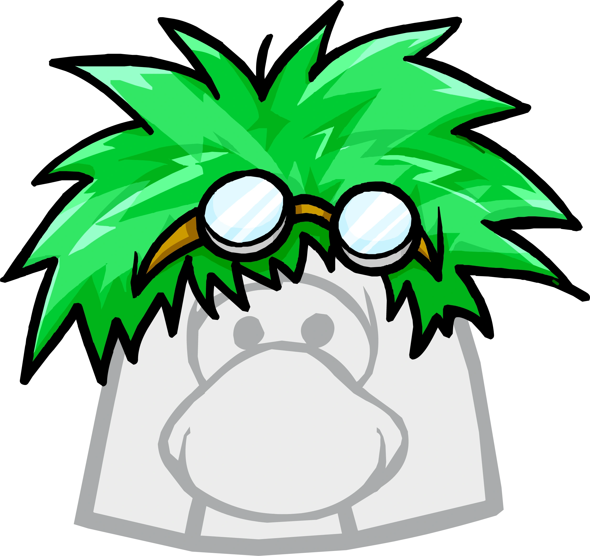Rad Scientist Wig | Club Penguin Wiki | Fandom