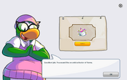 Waddle On Party task 4 congrats