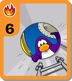 Club Penguin Card-Jitsu Trading Cards - Crispy Boy 