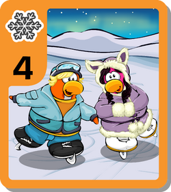 EPF Agents - 2011 Topps Club Penguin Card-Jitsu Water Second Wave