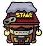 The Stage map icon as seen during the Halloween Party 2010
