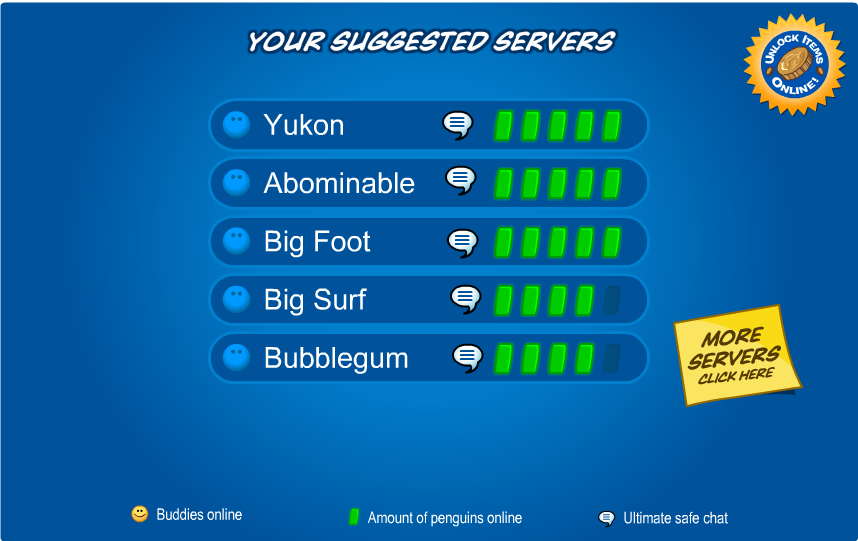 Top 37+ imagen server club penguin