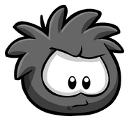 Black Puffle Pin