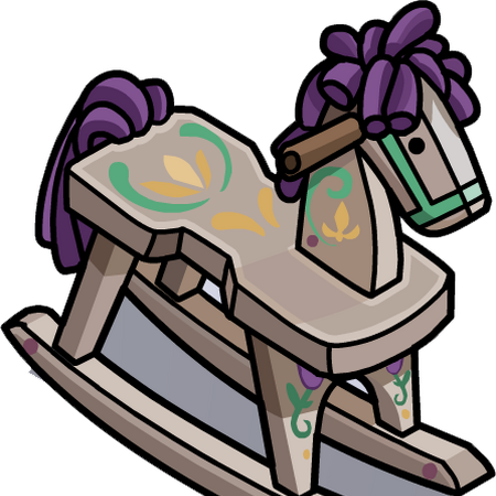 Painted Rocking Horse Club Penguin Wiki Fandom
