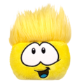 Yellow Puffle Plush.