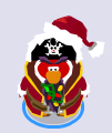 Rockhopper Traje de Navidad 2013