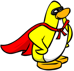 Image Penguin Png Club Wiki Fandom Powered - Club Penguin Orange Penguin,  png, transparent png