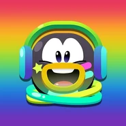 Club Penguin Island's social media icon for the event