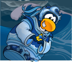 Disney Club Penguin Water Second Wave 46/150 Walk Your Puffle