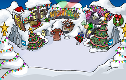 Total 37+ imagen club penguin christmas party 2008