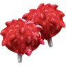 Pompones Rojos