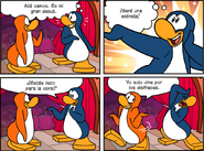 El Cómic publicado en la edición #450 de Noticias de Club Penguin