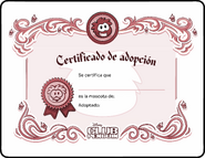 Certificado Puffle Rojo