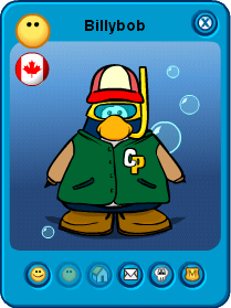 Billybob, Club Penguin Wiki