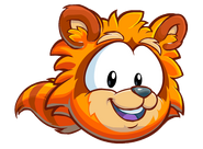 Puffle Mapache Naranja