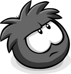 Puffle negro | Club Penguin Wiki | Fandom