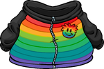 Rainbow Puffle Hoodie