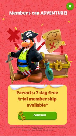 Membership Cards, Club Penguin Wiki