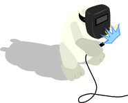 Herbertlair.png (86 KB) Herbert welding in his lair